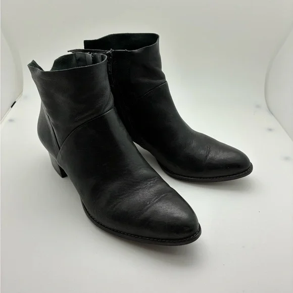 Paul Green Black Ankle Booties - Picture 3 of 6